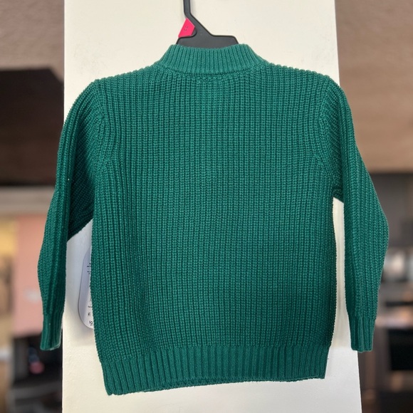 Wonder Nation Teal Ribbed Sweater sz 18M NWT - Picture 6 of 6